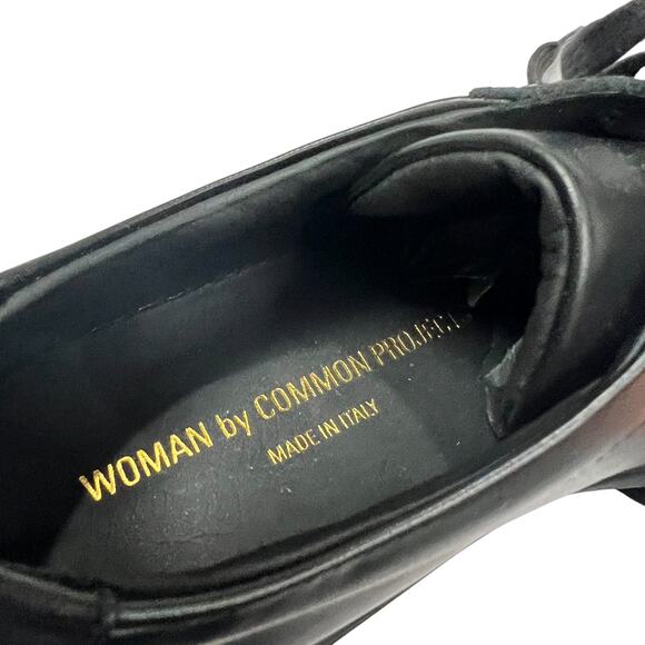 NEW COMMON PROJECTS Original Achilles Low Sneaker Black Shoes WOMAN EU 37 US 6.5 - Picture 5 of 13